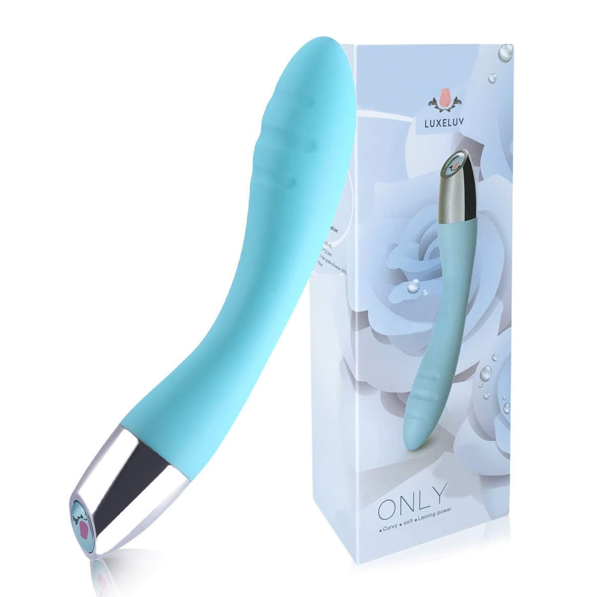 Portable Wand Massage - Easy to use with One Button Operation, Waterproof & Quiet, Improve Sleep and Relieve Soreness in the Waist （Blue）