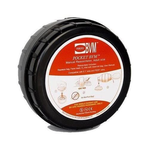 The Pocket BVM Hand-HELD Manual Resuscitator Adult