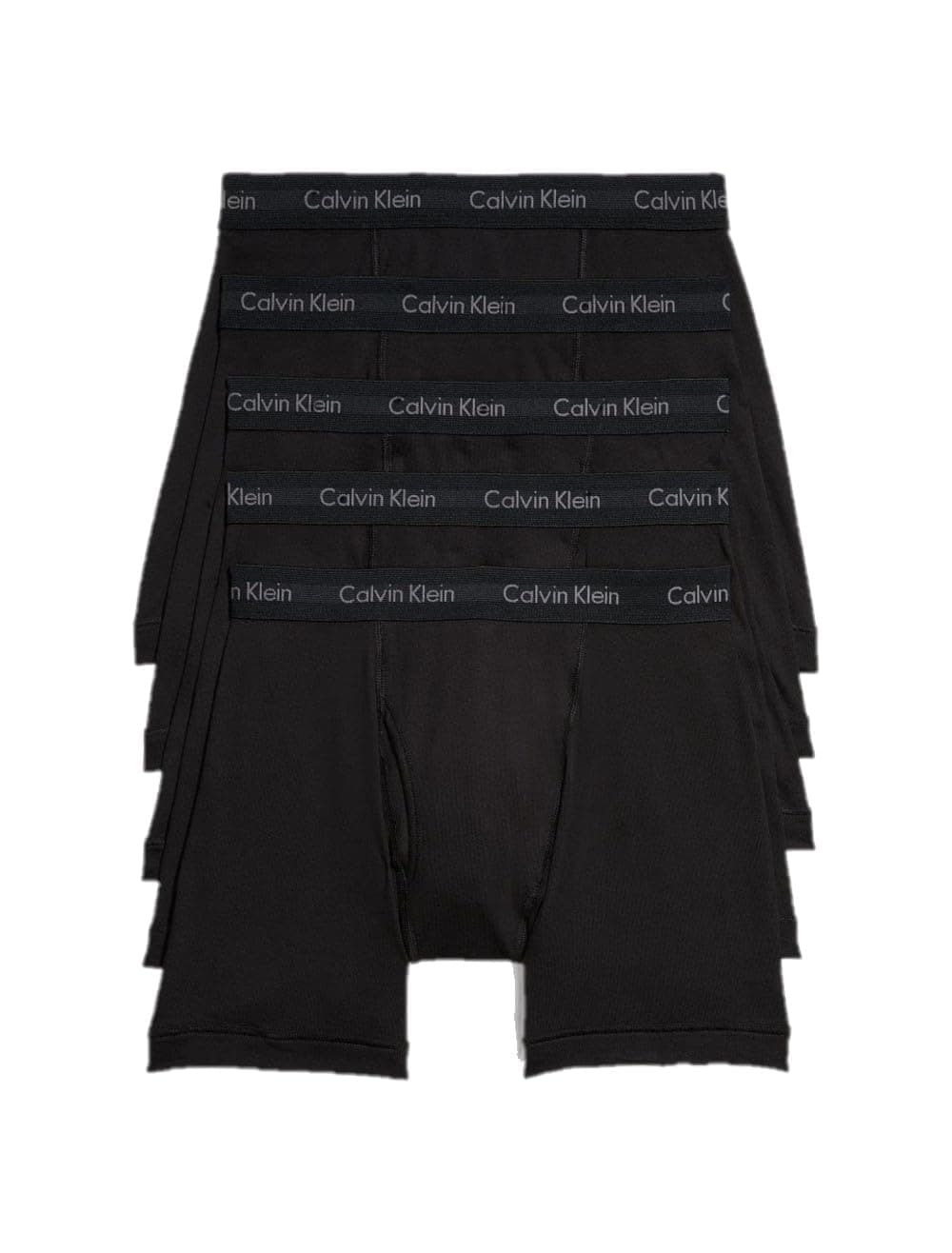 Calvin Klein mens 100% Cotton Boxer Briefs Boxer Briefs (pack of 3)