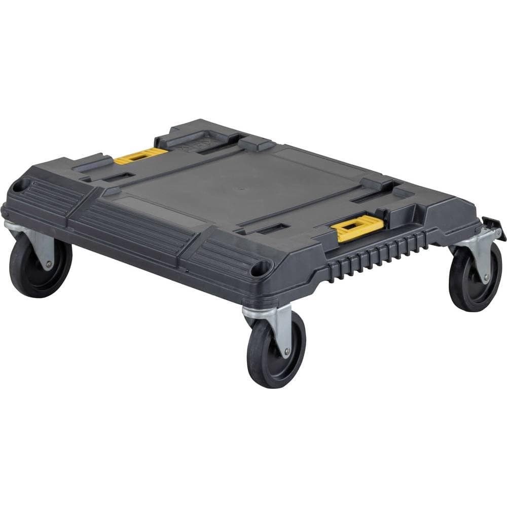 TSTAK Carrier Base – Heavy-Duty Mobile Platform for TSTAK Tool Storage System – Durable Construction, Smooth Rolling Wheels, and Secure Locking for Easy Transport