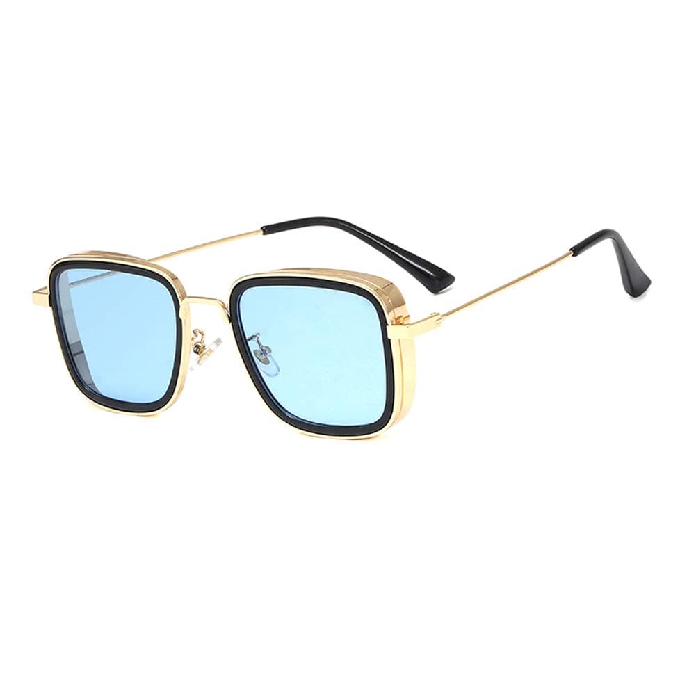 Kabir Singh Steam punk Square glasses Men's Aviator Sunglasses UV400 (T48-LAN SE)