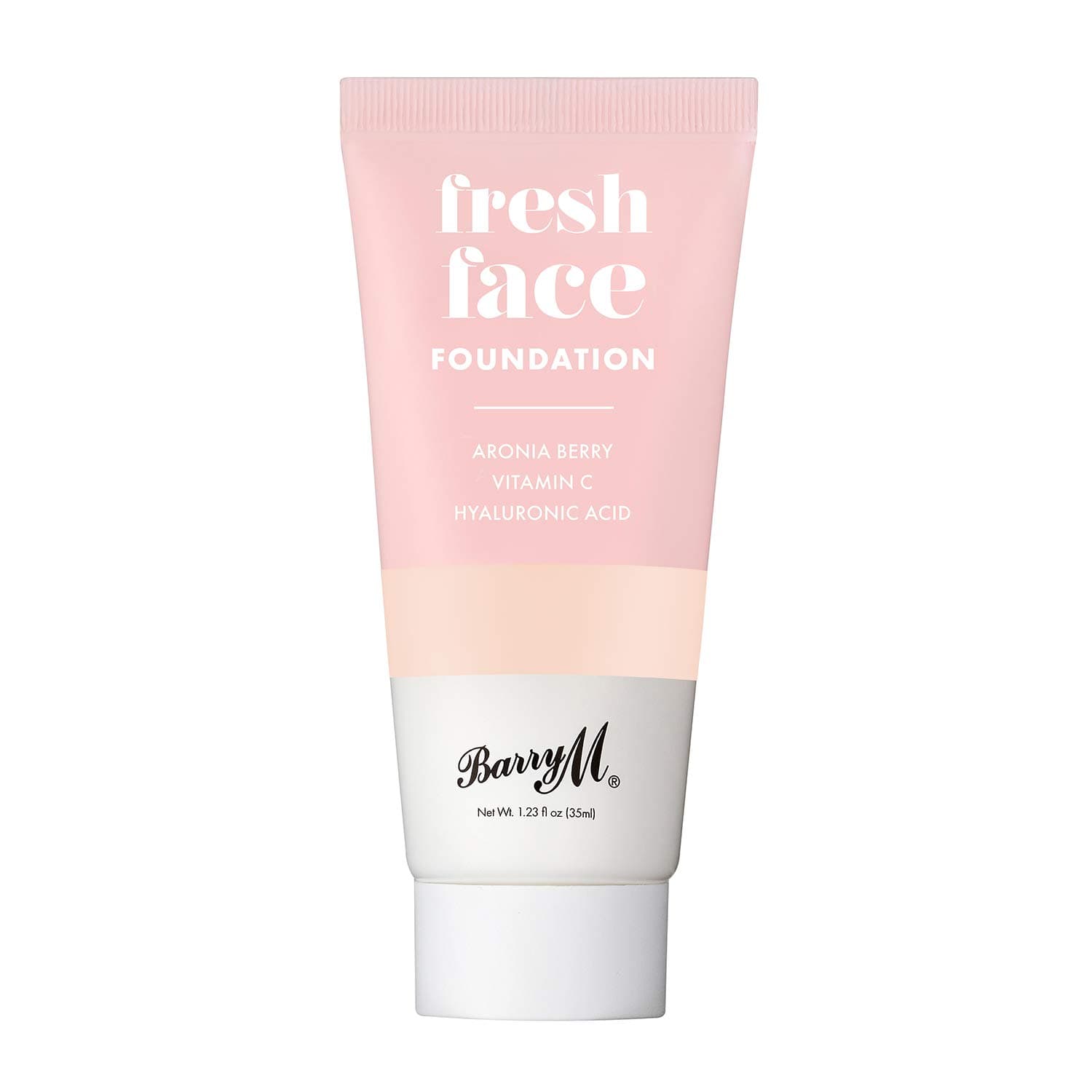 Cosmetics Fresh Face Lightweight Liquid Foundation Infused With Hyaluronic Acid And Vitamin C, Shade 2, 1 count
