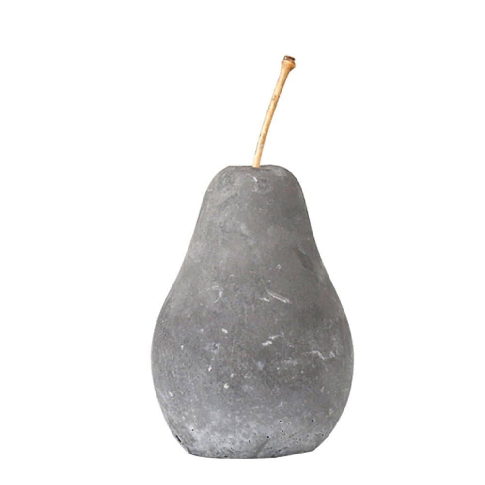Stylish Cement Pear Apple Decoration Table Decor Paperweight (Pear)