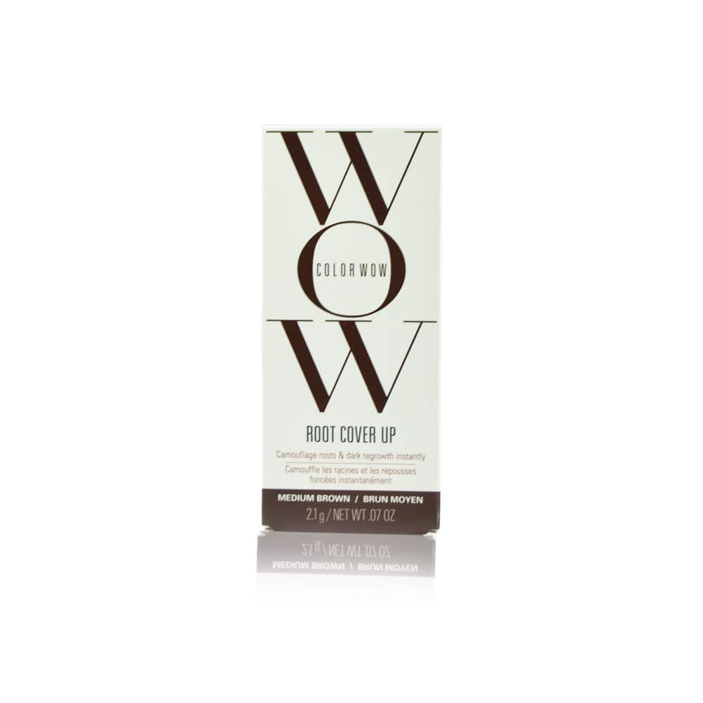 Hair Colour Wow. Cover Unsightly Roots In Seconds. [ Color is MEDIUM BROWN]
