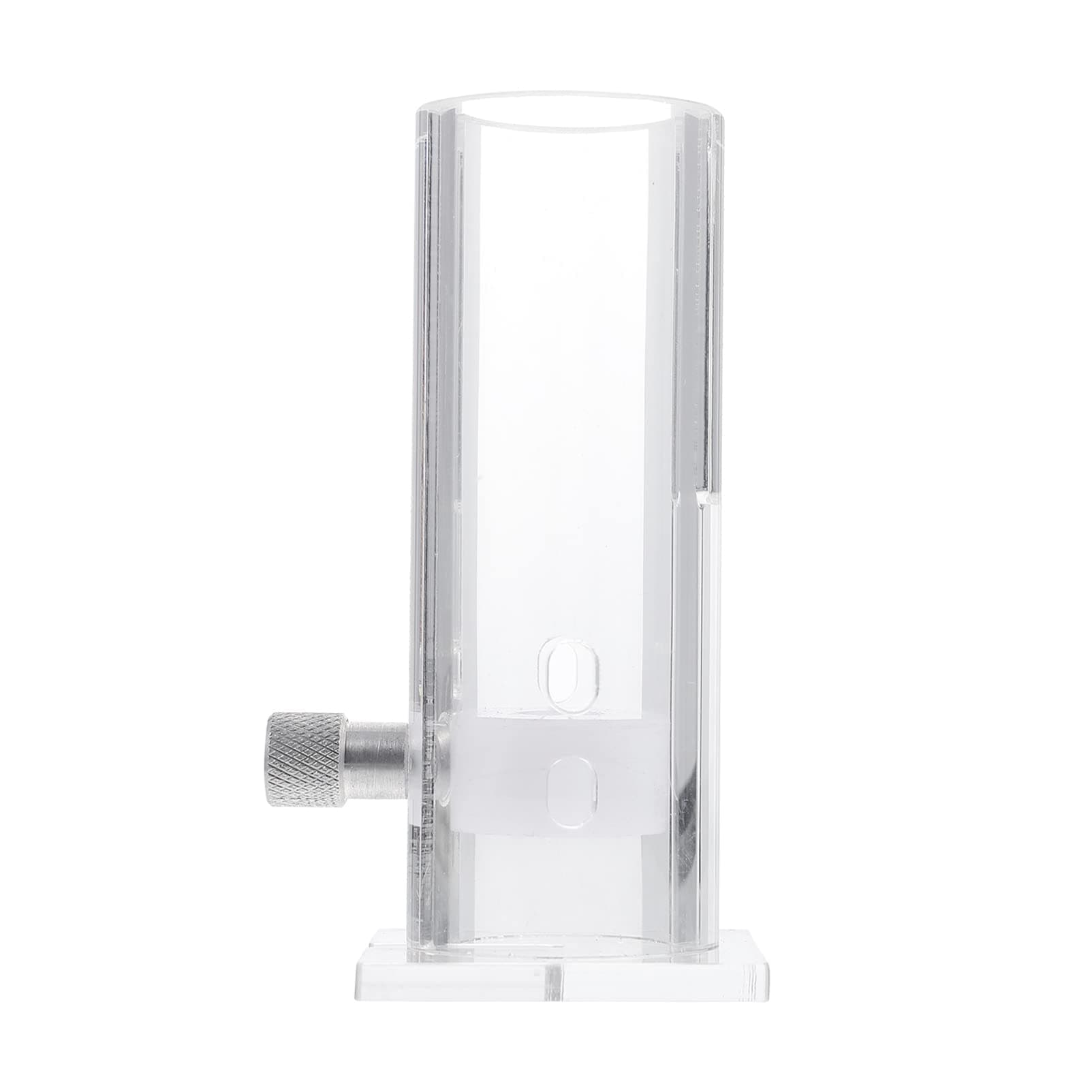 Mipcase Lab Cages Restrainer Mouse Restrainer Acrylic Transparent Mice Restrainer for 35-45G Gram Mice Fixing Tool