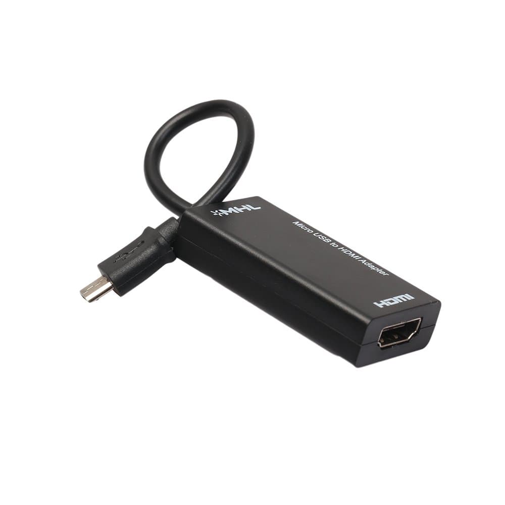 JBingGG Micro USB to HDMI MHL Adapter in Black 1Ft Charger Cable