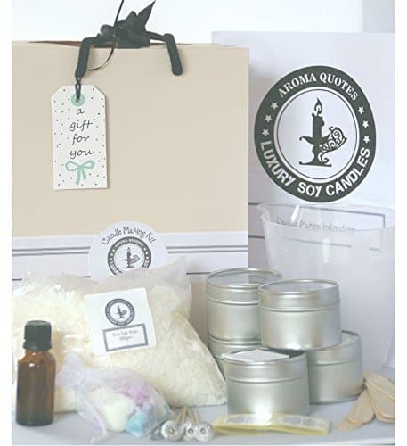 Soy Candle Making Kit Strawberries & Champagne,