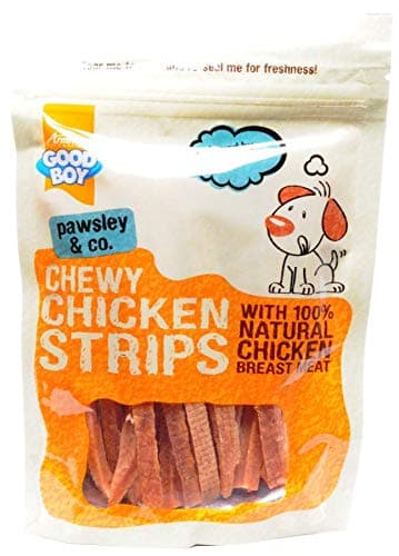 GOOD BOY XIAOYIXIAN Dog Treats (Chewy Chicken Strips 3 x 100g)