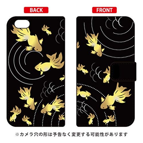 Coverfull Notebook-Style Case (iPhone 6) [Japanese-Style Goldfish]