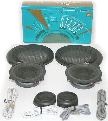 JBL Grand Touring 4" (100MM) WOOFER. 1/2" (12MM) TWEETER 2-way Component System