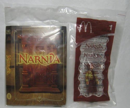 McDonalds Happy Meal #1 Narnia The Lion, The Witch, and the Wardrobe, Lucy Pevensie