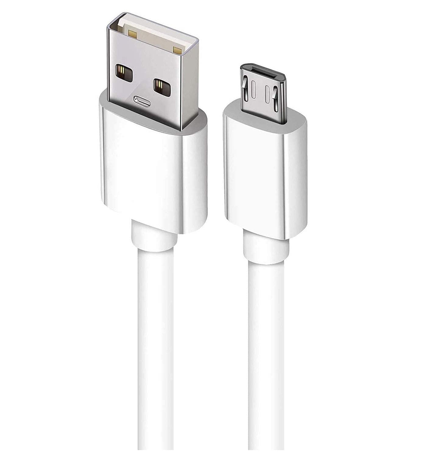 Fast Charging & Data Sync Cable For HTC Wildfire E1 lite USB Cable Original Data Cable Micro USB Fast Charging Cable Sync Cable Quick Charge Cable Speed Upto 3.1Amp High Speed Data Transfer Cable V8 Cable with 1.2m (3.9 ft.) - White