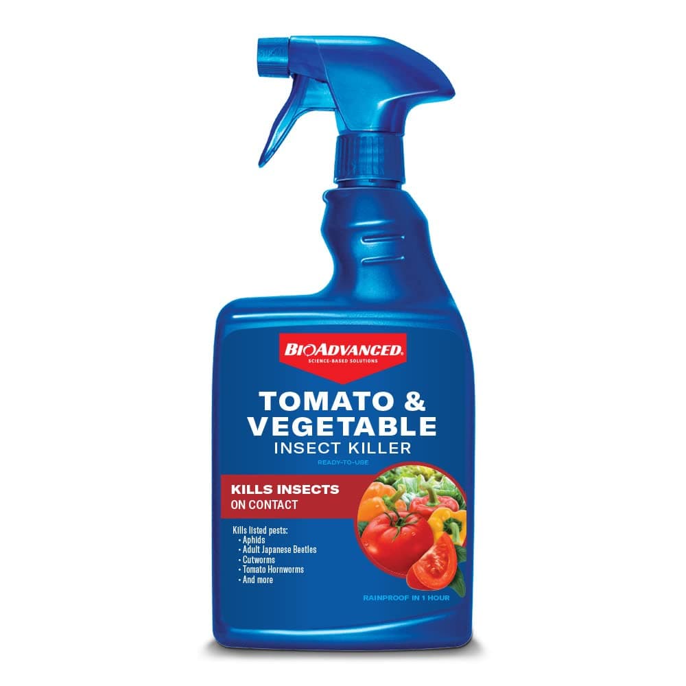 BioAdvanced Tomato & Vegetable Pest Control and Insect Killer, 24-Ounce, Ready-to-Use