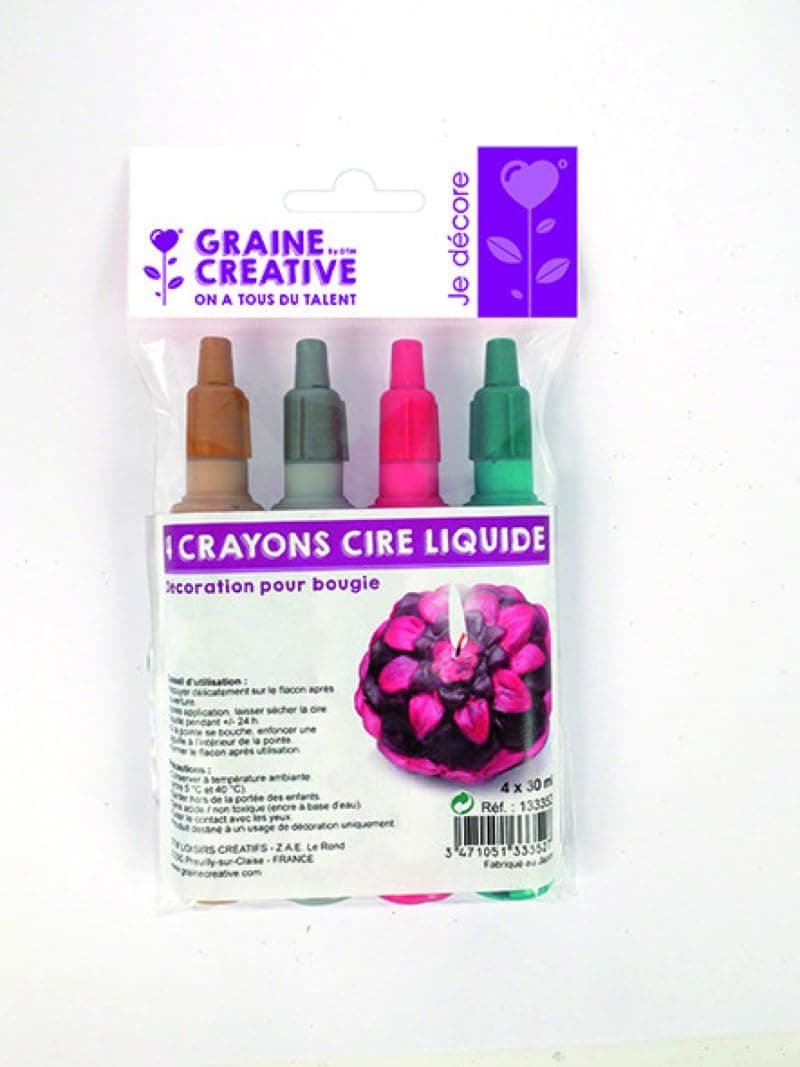 DTM Candle Pens Liquid Wax Set of 4