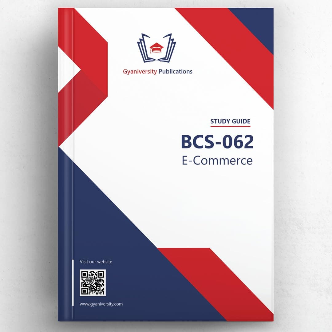 BCS-062: E-Commerce (IGNOU Study Guide Book)