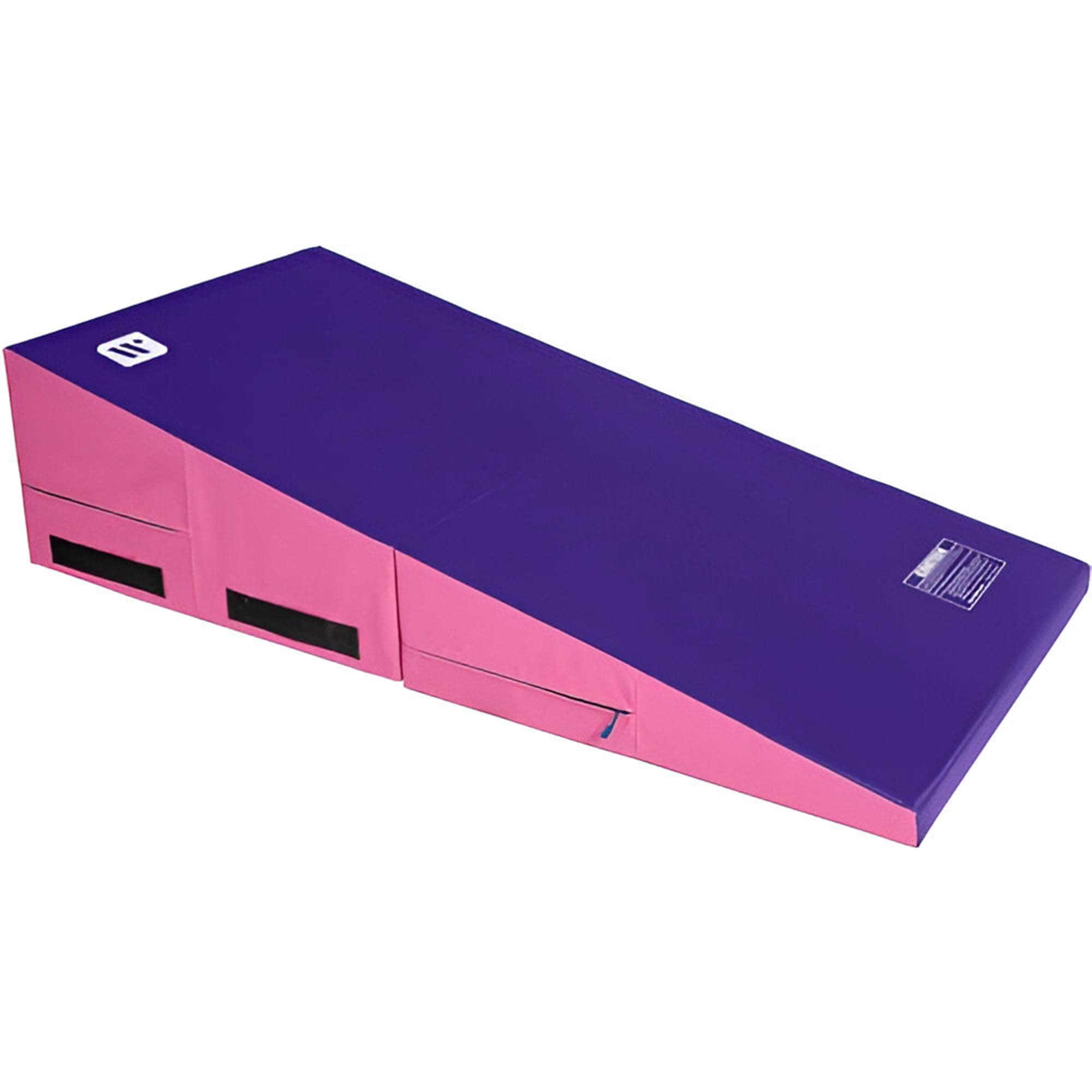 Gymnastics Incline Mat, Cheese Wedge Skill Shape, Supportive Cushioned Tumbling Mat for Gymnastics, Cheerleading