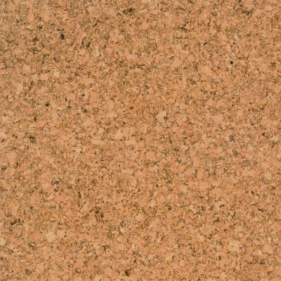 Natural Cork 12" Homogeneous Cork Parquet Flooring in Marmol Matte