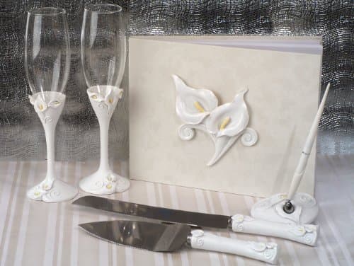 FavorOnline Classic Calla Lily Set Wedding Set