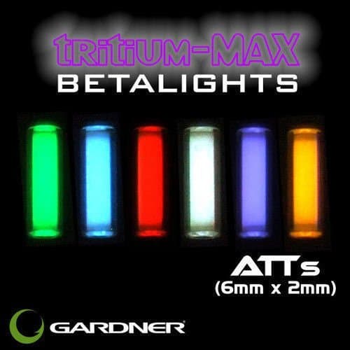 Gardner Tackle Tritium Max Betalights for Nano Bug Indicators - Fishing Isotopes