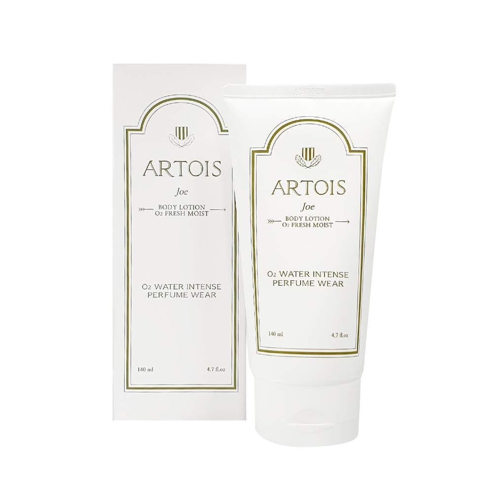 Korean Perfume Body Lotion Cream Moisturizer Firming Natural Light for Women with Dry Sensitive Skin | Artois JOE O2 Oxygen Fresh 1004LABORATOR | 4.7 fl.oz Light Woody & Citrus