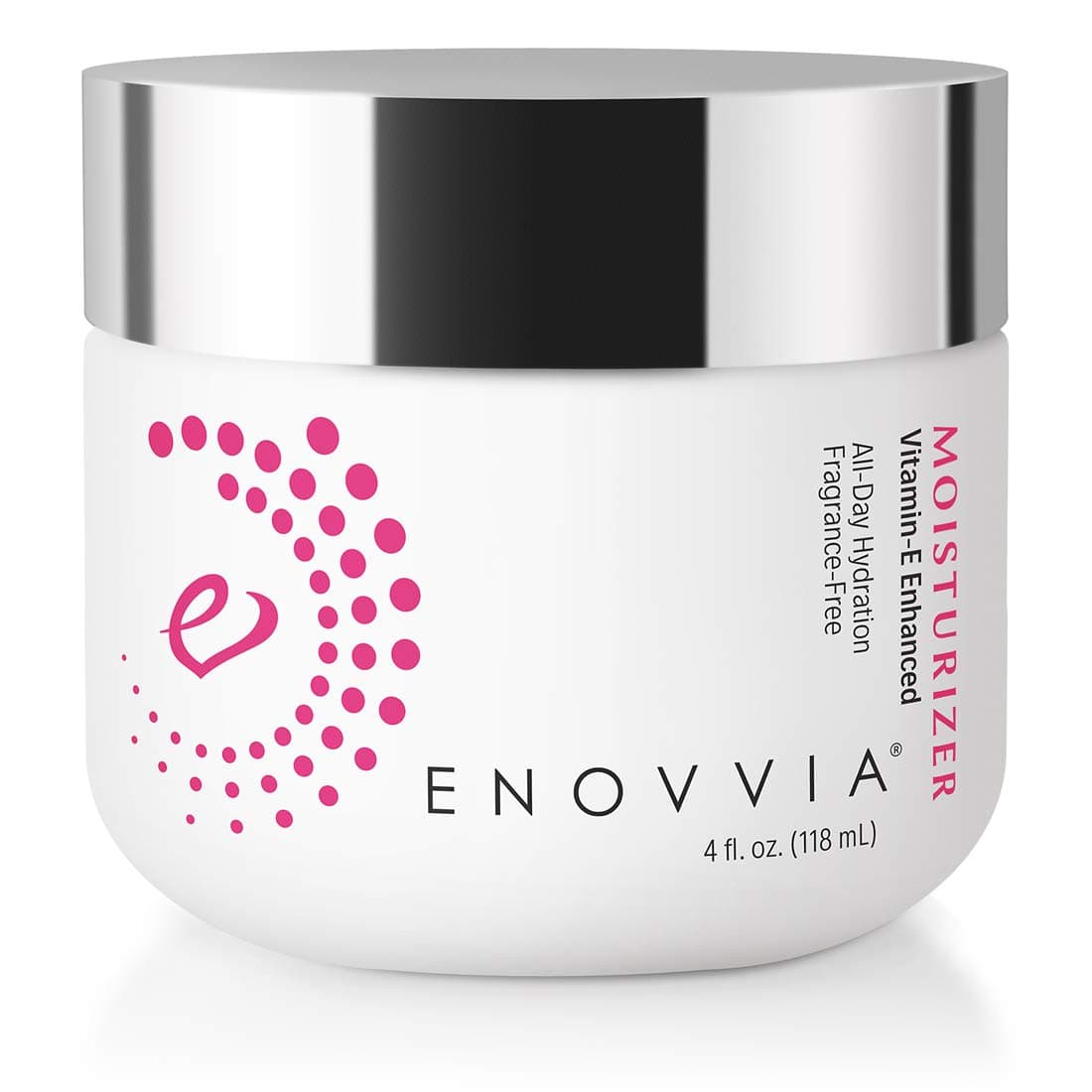 Enovvia Face Moisturizer, Daily Hydrating, Natural Formula for Dry or Sensitive Skin, Unscented, Anti Aging and Anti-Wrinkle Formula (4 Ounces)