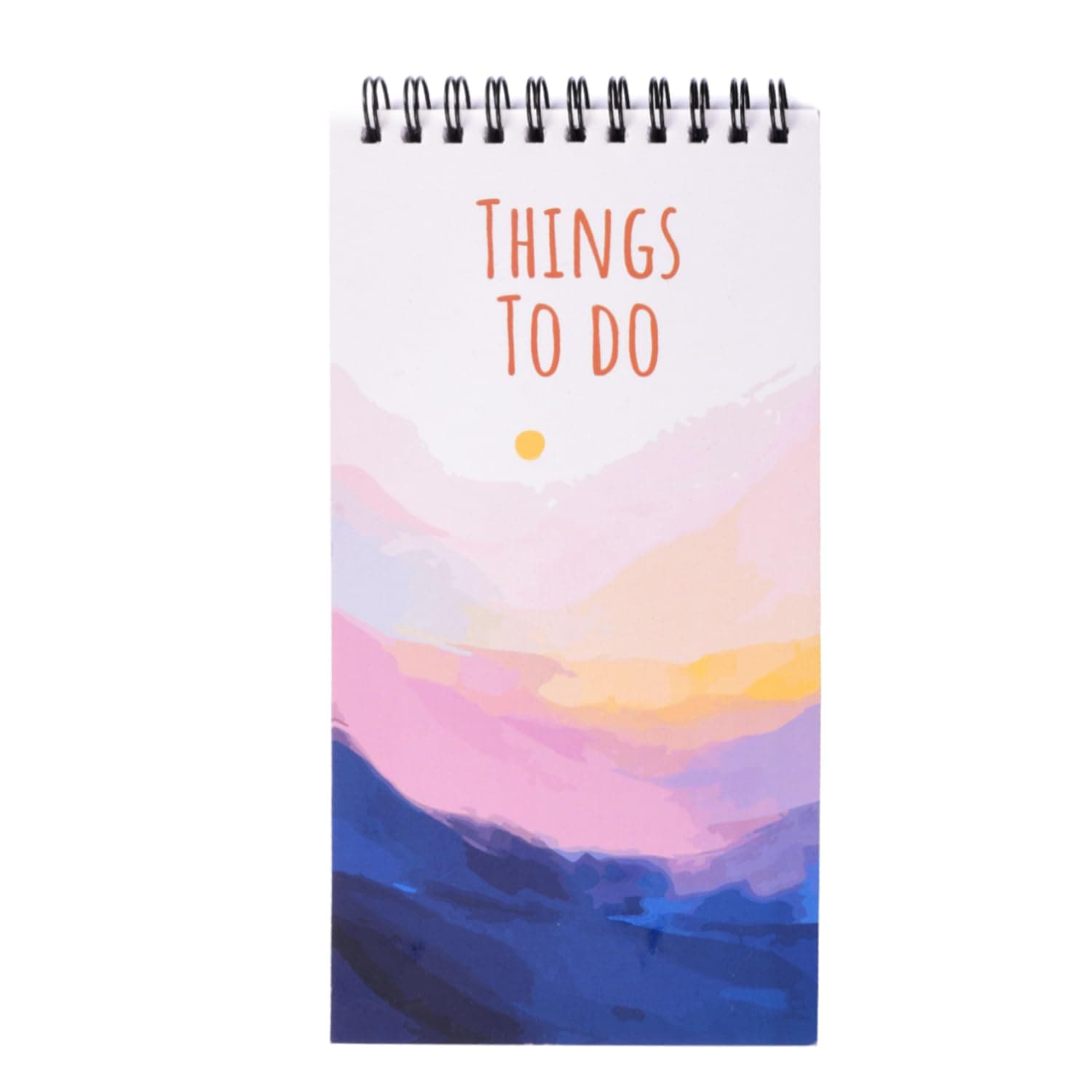 - Easy to Carry To-Do List, Planner, Check list With 80 Printed Sheets Matte Finished Cover (Things Pink)