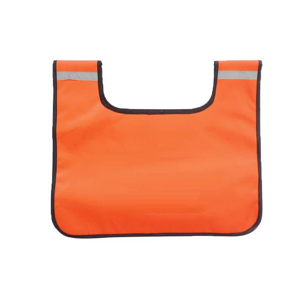Comily Plus+ Strong Durable PVC Winch Rope Dampener Blanket with Pocket-Light Orange Color