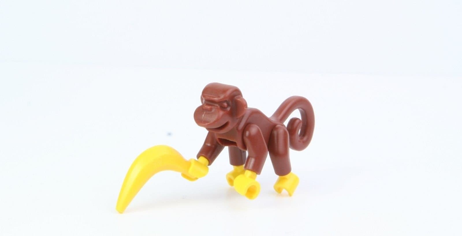 LEGO Animal Minifigure: Monkey with Banana (from Indiana Jones)