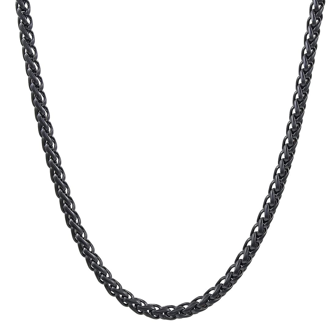 Nakabh Stainless Steel Elegant Statement Necklace Chain for Boys and Men
