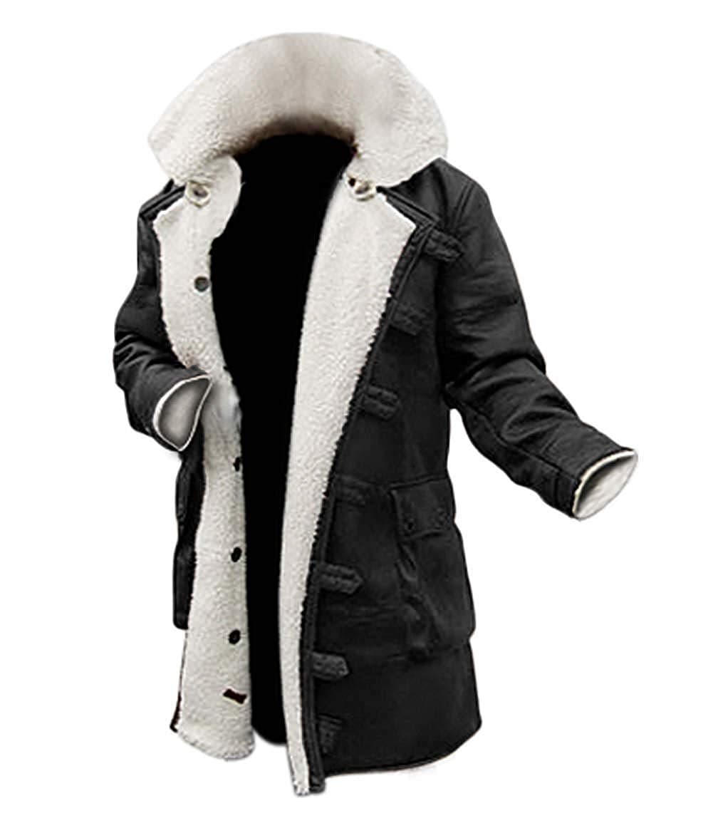 - Blingsoul Real Lambskin Swedish Bomber Coat - Sherpa Lined Leather Jacket Fur Coats