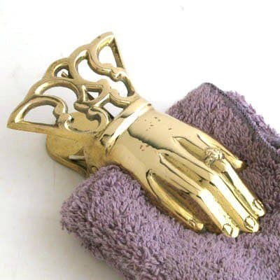 Liards Brass 5" Hand Clip. Note Holder - Set of 2