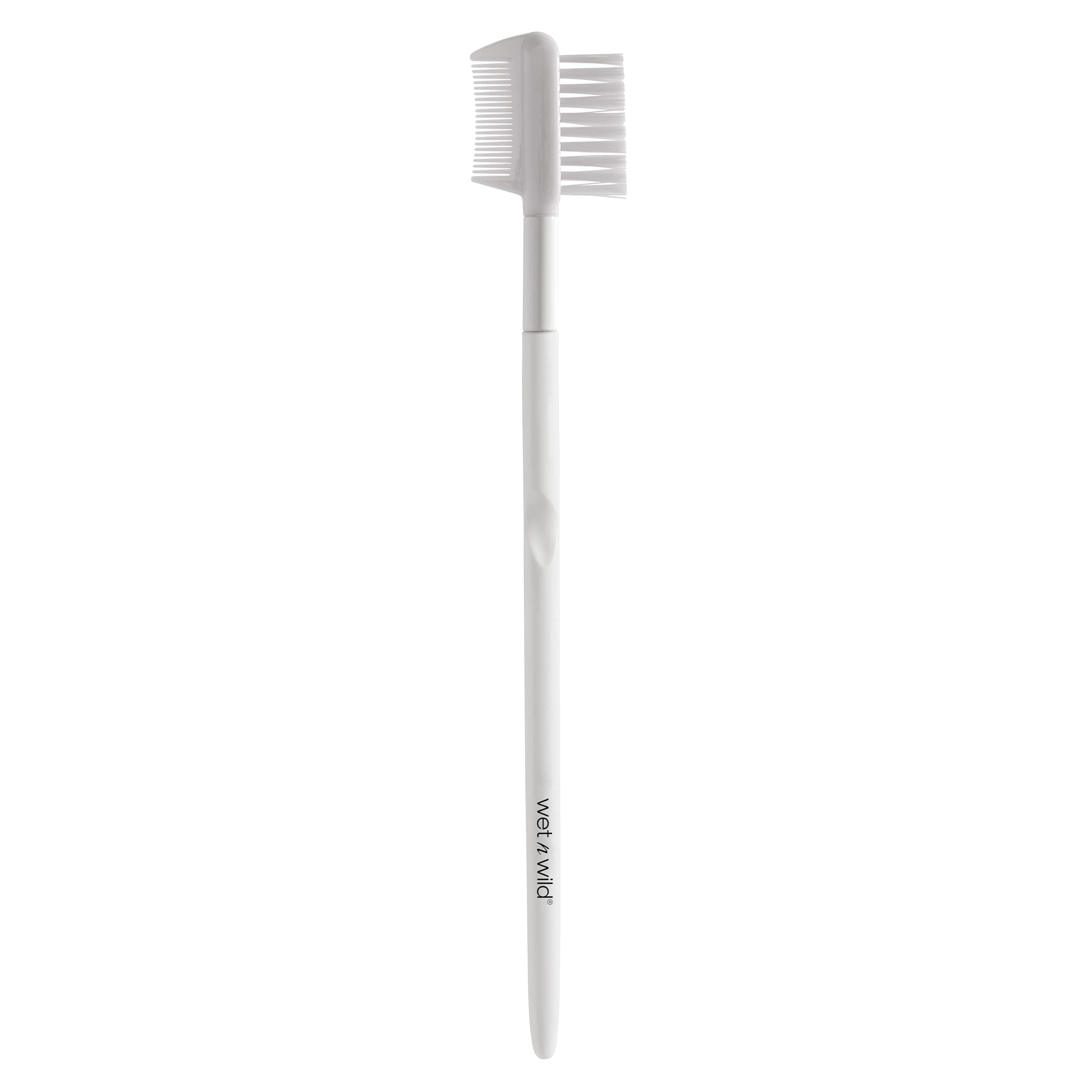 wet n wildEyebrow and Liner Brush, Dual-Ended Precision, Angled for Definition, Ergonomic Handle for Comfortable Precision Control, Cruelty-Free & Vegan