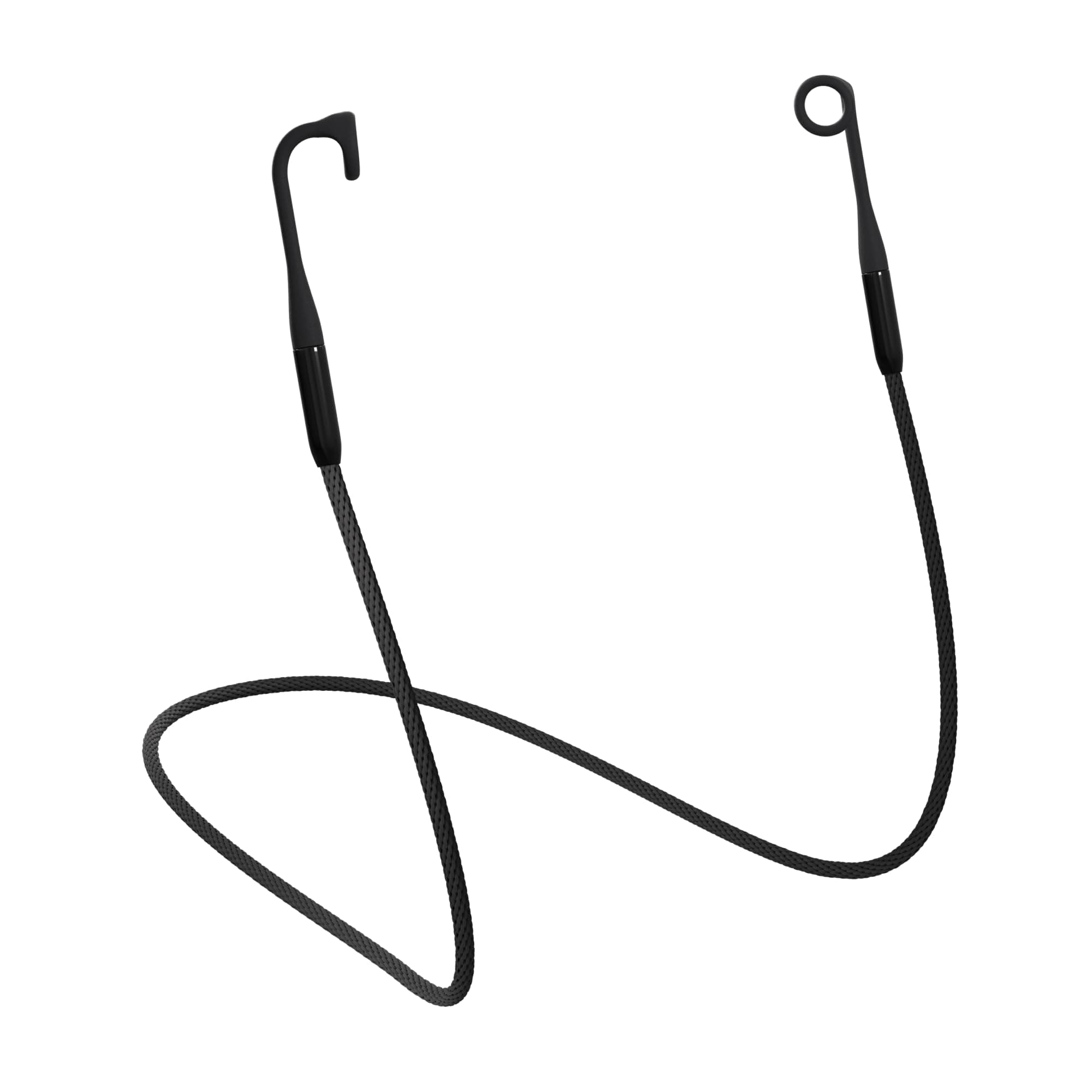 Official Connector Cord For Loop Earplugs - Magnetic Tug-Resistant Safety Cord - Charcoal