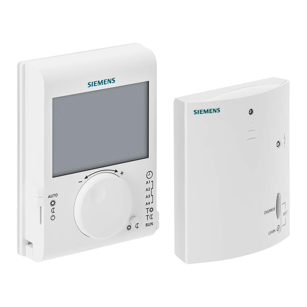 RDJ100RF/SET - Room Thermostat Radio Frequency Set with 24-Hour time Switch (Transmitter and Receiver)