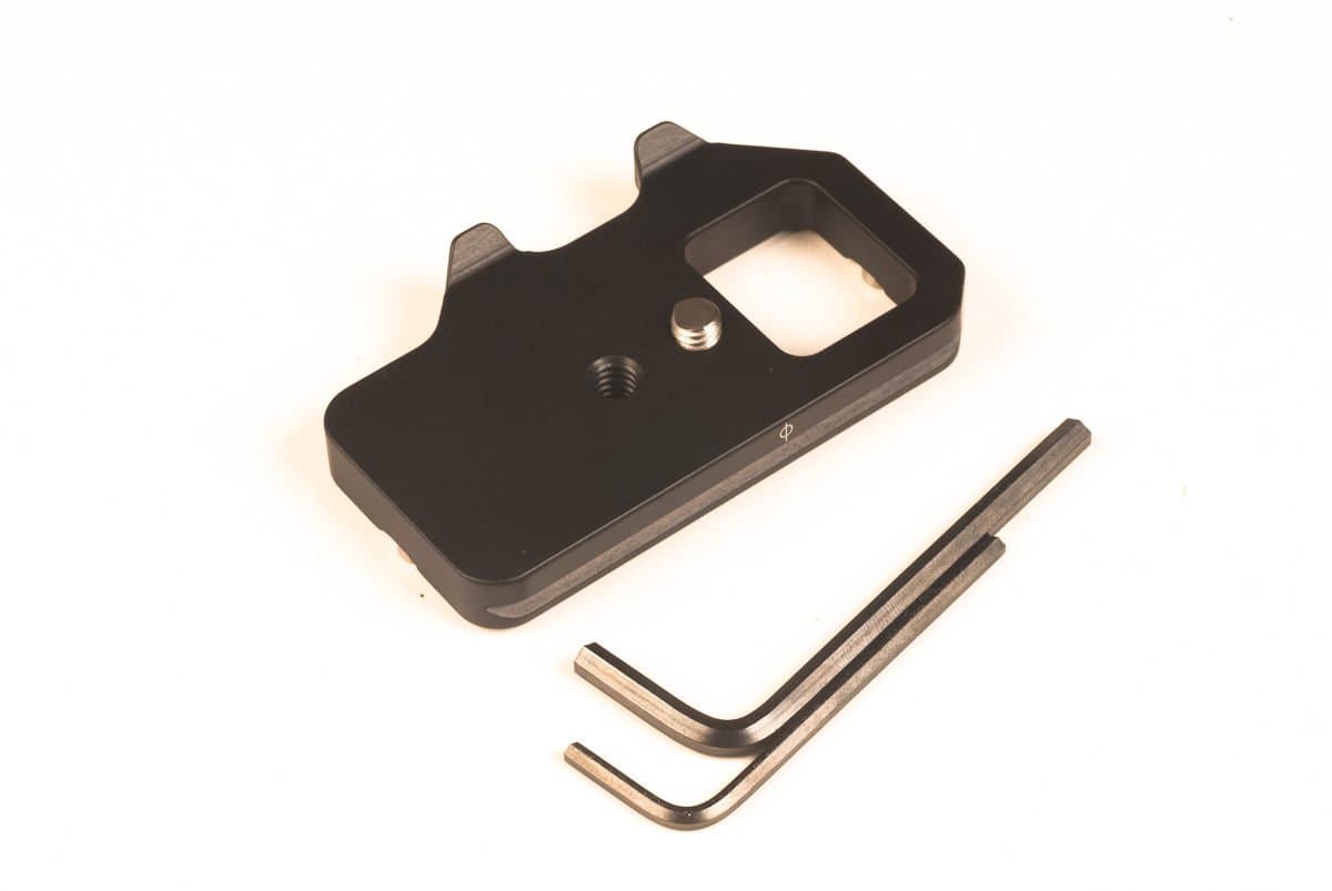 Hejnar Photo Arca Type Camera Plate for Nikon D500. Made in U.S.A