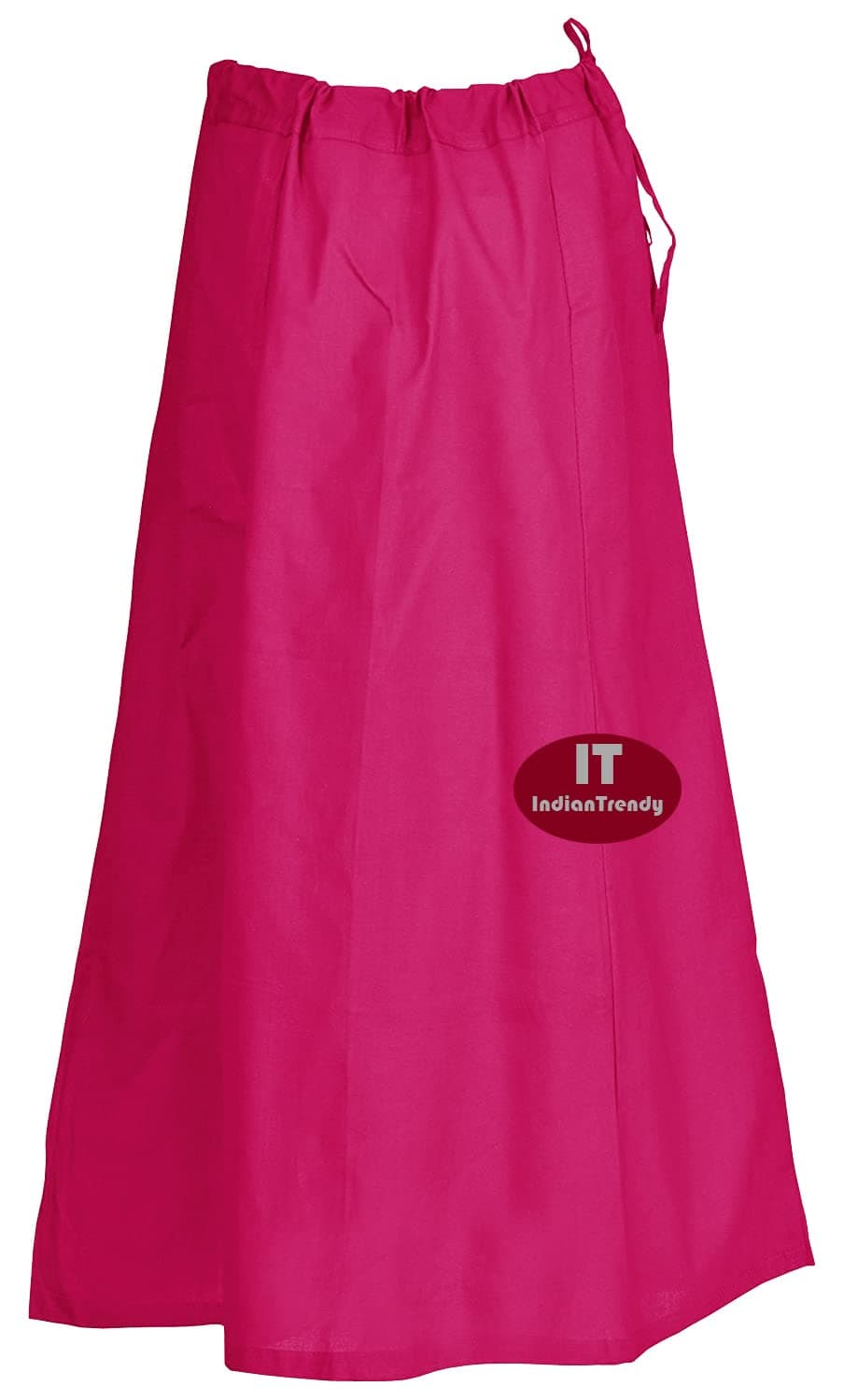 Indian Trendy Sari Petticoat Cotton Stitched Adjustable Waist Saree Underskirt Lining Skirt