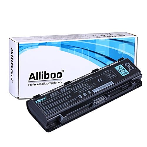 Alliboo High Performance Laptop Battery for Toshiba PA5024U-1BRS PA5023U-1BRS PA5025U-1BRS PA5026U-1BRS PA5027U-1BRS PA5109U-1BRS PABAS260, Fit with Satellite C50 C55 C800 C805 C845