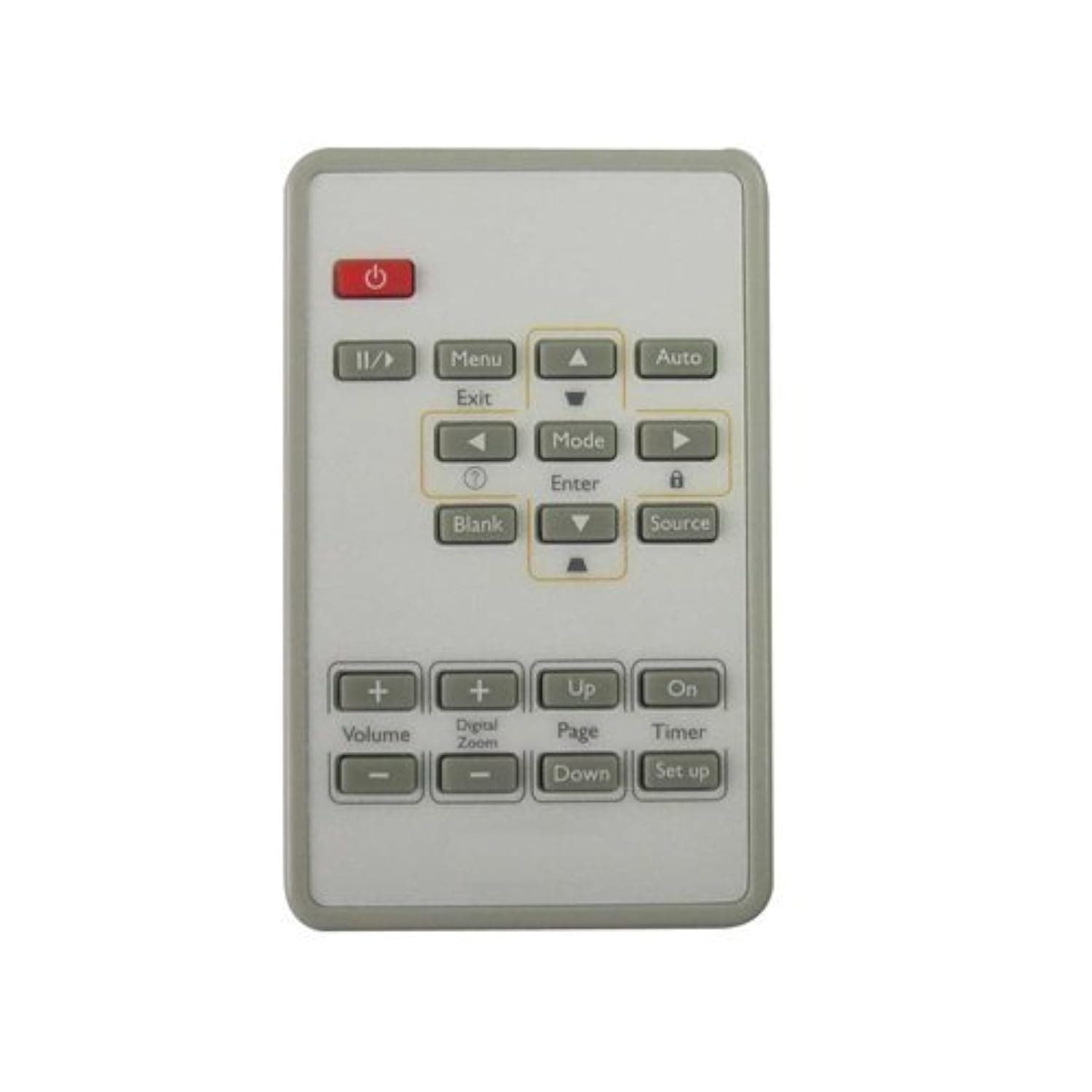 Replacement Projector Remote Control Fit for Mitsubishi ES200U EW23U EW230ST EX270U EX241U EW230U-ST