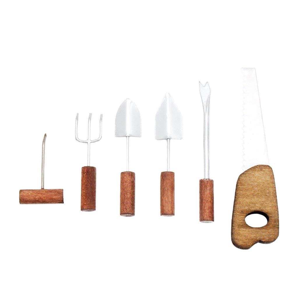 Odoria 1/12 Scale Dolls House Garden Tools Miniature Garage Shed Dollhouse Accessories