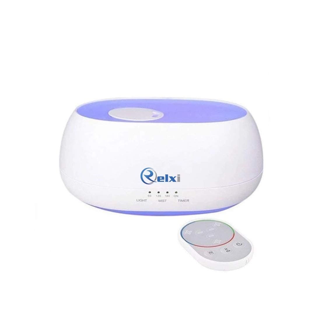 Relxi Health Cloud Mist 4-in-1 Air Humidifier and Aroma Diffuser with Remote Control (500 ml)