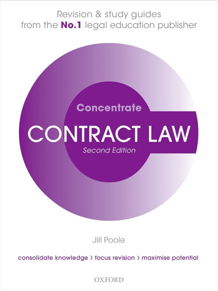 Contract Law Concentrate: Law Revision and Study Guide 2nd Edition