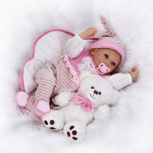 New edition Handmade Reborn Baby Dolls That Look Real Realistic Baby Dolls Soft Vinyl Silicone Newborn Doll Lifelike Reborn Girl Toys