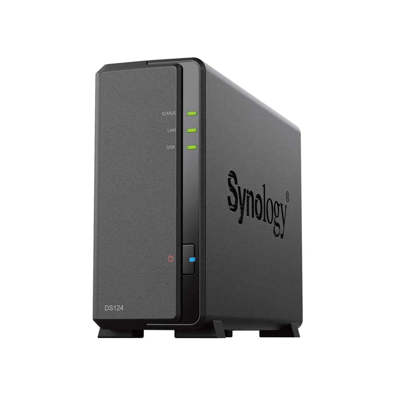 DiskStation DS124 Network Attached Storage Drive (Black)