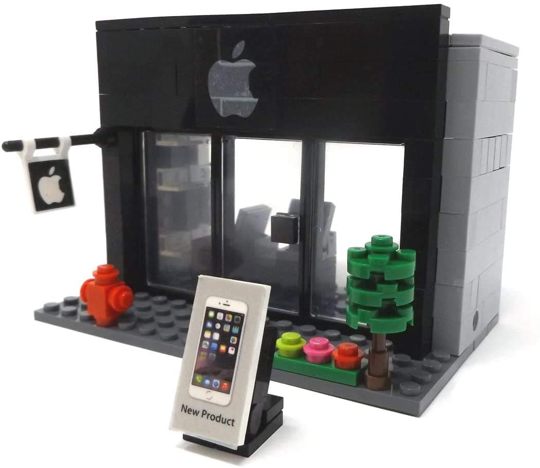 Modbrix City Building Blocks Mobile Phone Store Mobile Phone Shop 184 Piece Construction Toy