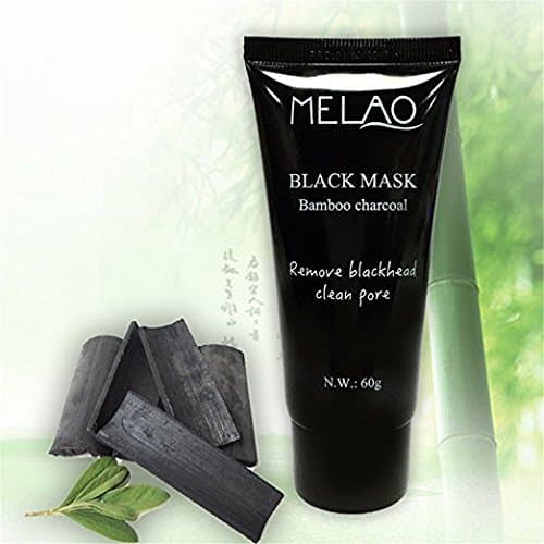 Melao Activated Charcoal Peel Off Mask, Blackhead Remover, Facial Masks, Purifying Peel-Off Mask, Black Mud Pore Removal Mask For Face, Nose, Acne Treatment Oil Control, Melao by Vaiolab (3 Packs)