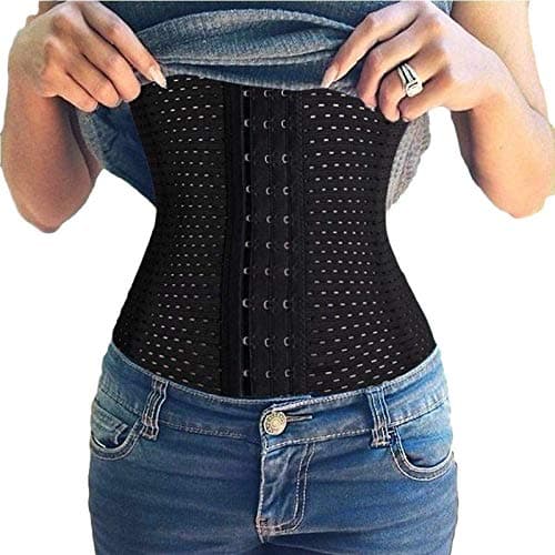 BodyMasterBreathable Waist Trainer Weight Loss Sports Tummy Control Fat Burner Gym Workout Yoga Sports Weight Loss