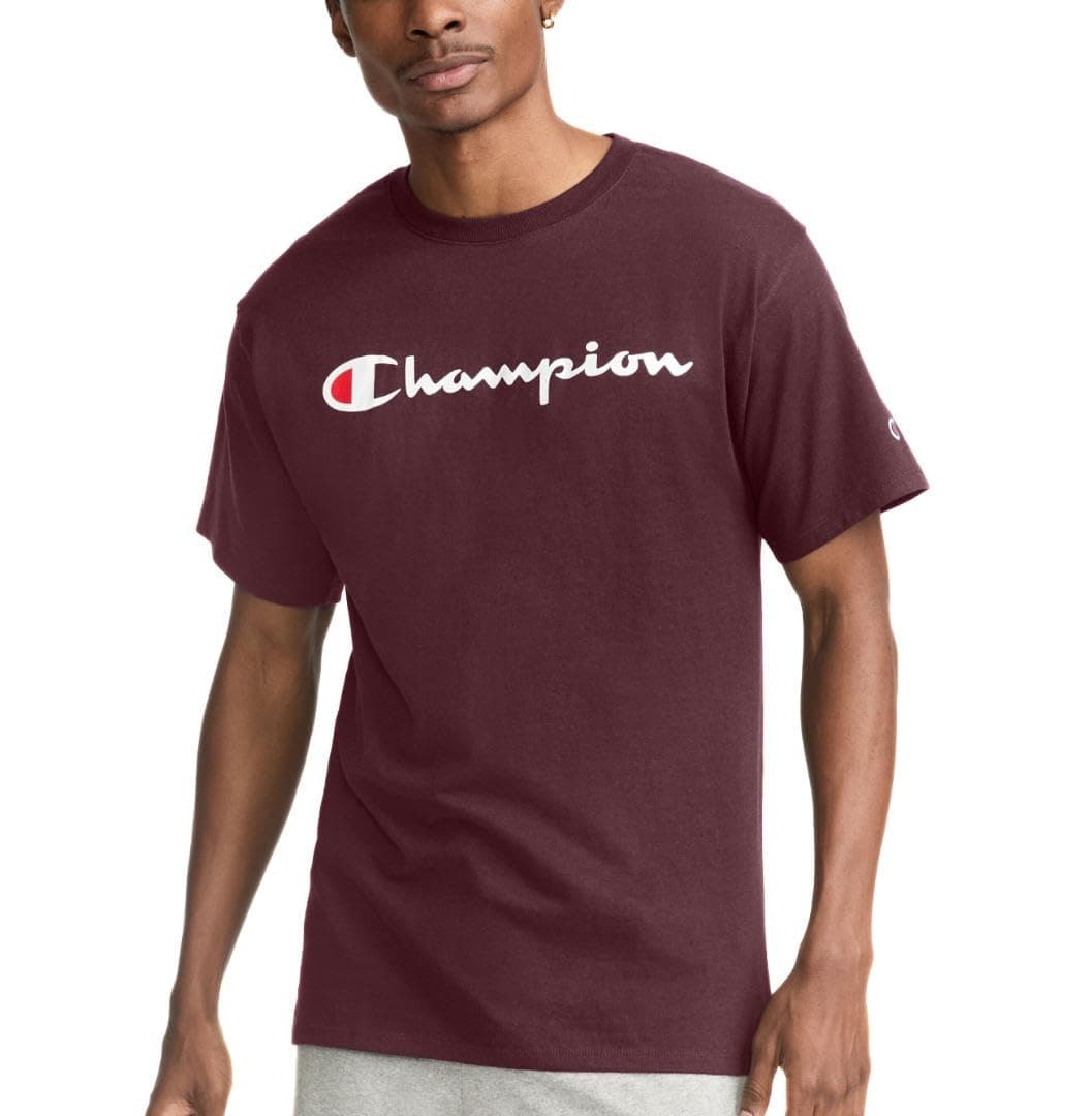 Champion Men's Classic T-Shirt, Earth C Logo