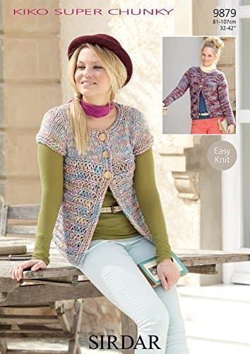 Cardigans in Sirdar Kiko Super Chunky - 9879