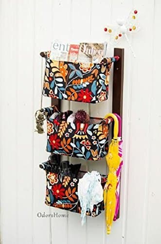 Nursery Storage Baskets - Kids Room Storage Nursery Bins - Diaper Caddy Wall Organizer - Change Table Storage Custom Organizer Baby Girl