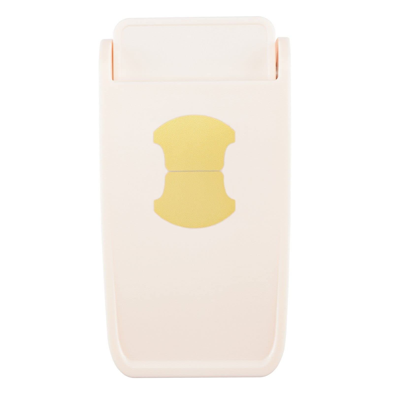 Vaessen Creative Heavy Duty Maxi, Tail-Tab, Strong Punch for Paper, Cork, Eva Rubber, Magic Plastic and Other Craft Supplies, Cut Size 1.5" x 1.5"